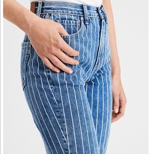 American Eagle high rise mom jean